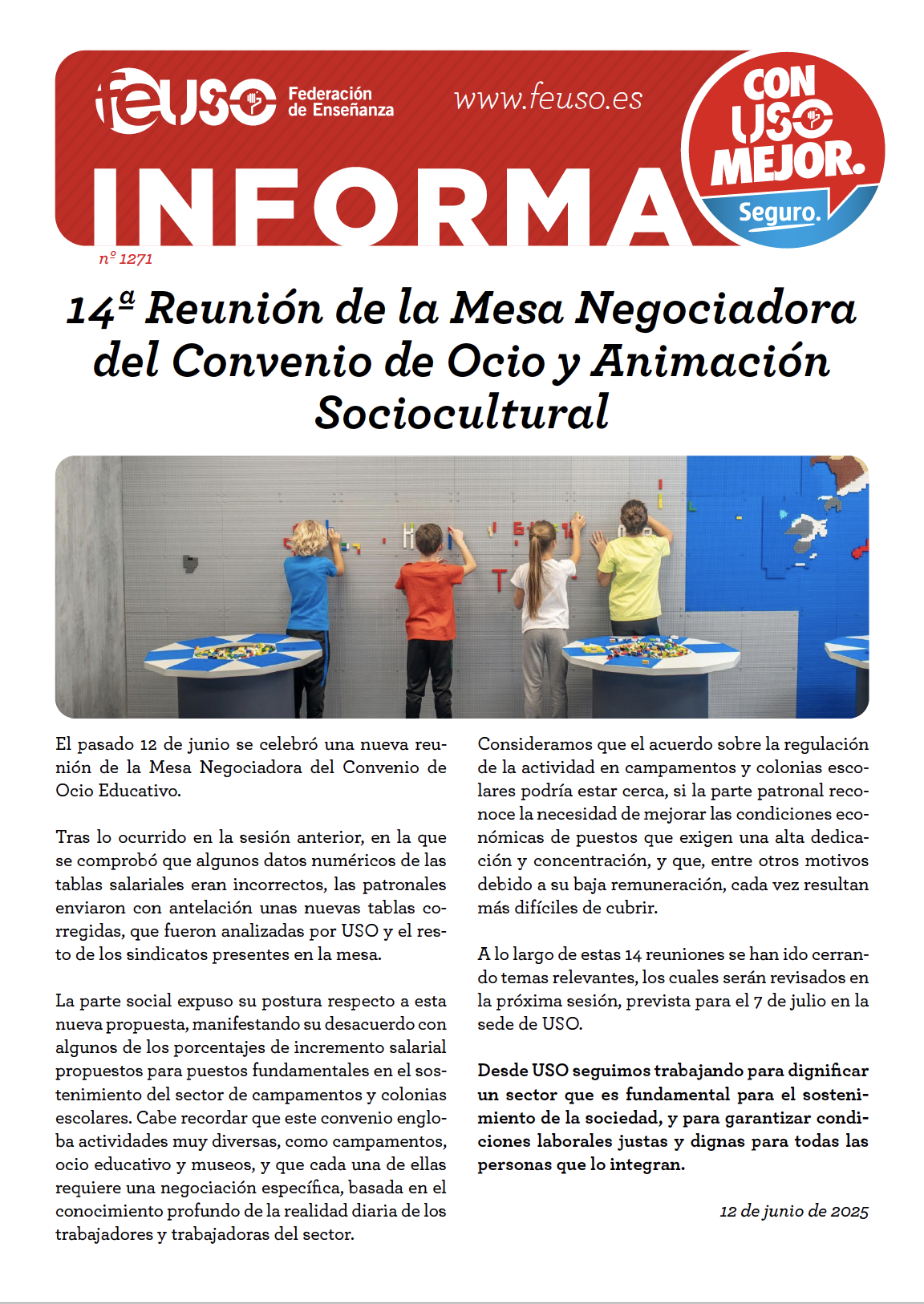 FEUSO informa