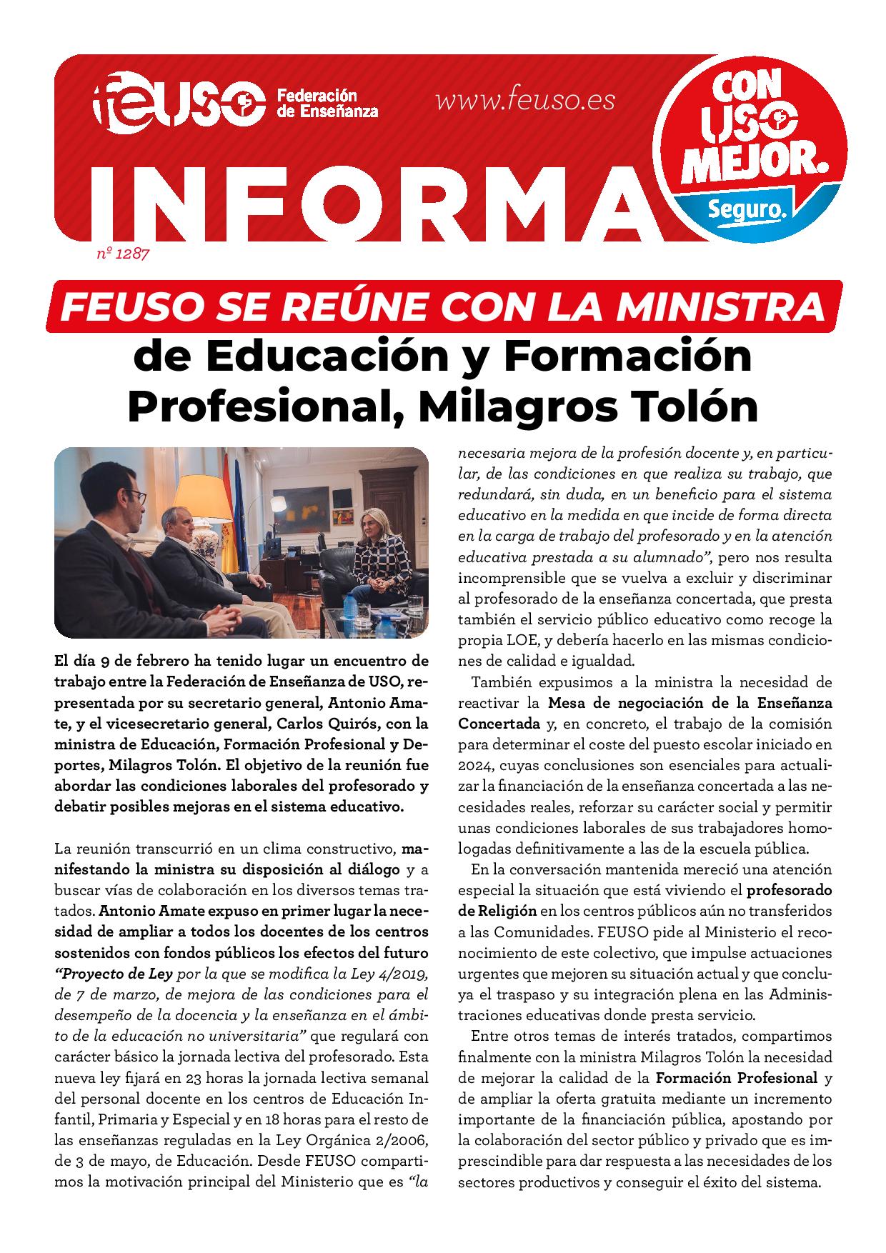 FEUSO informa