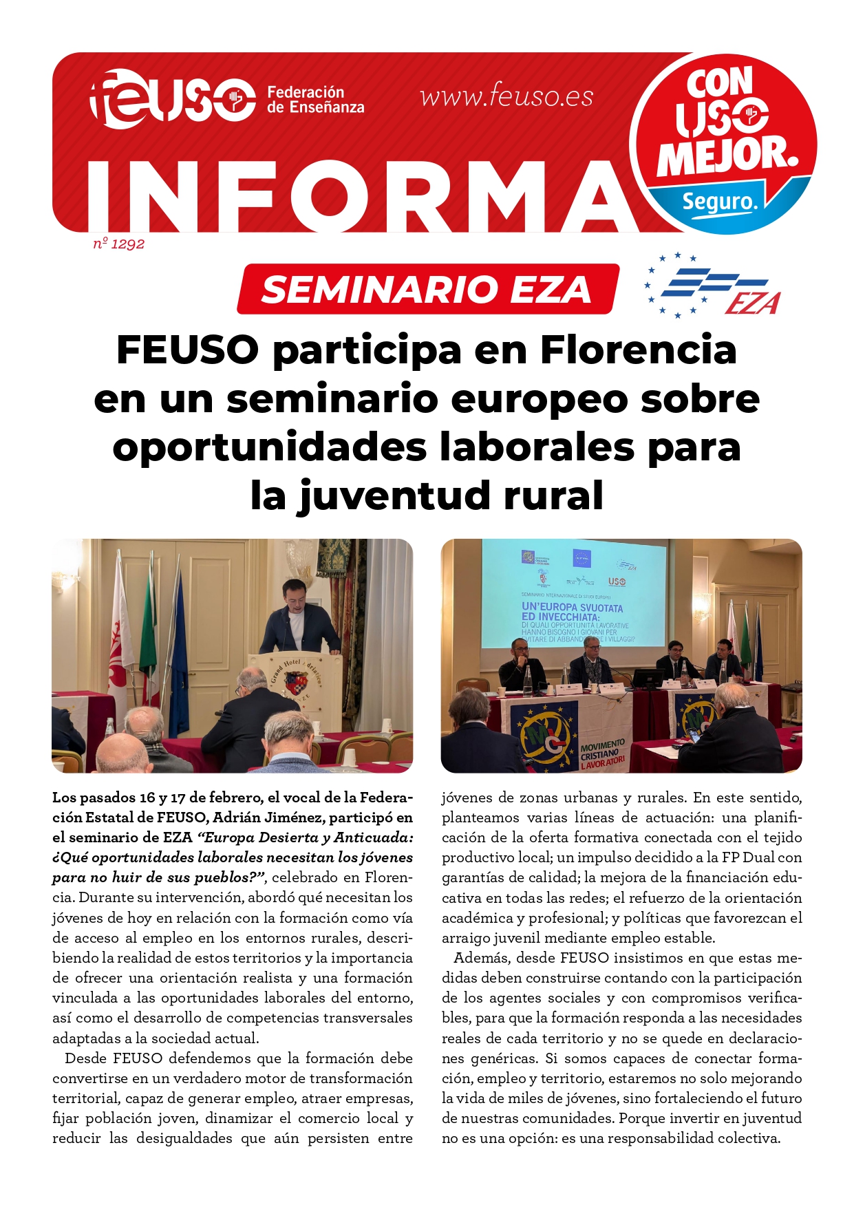 FEUSO informa
