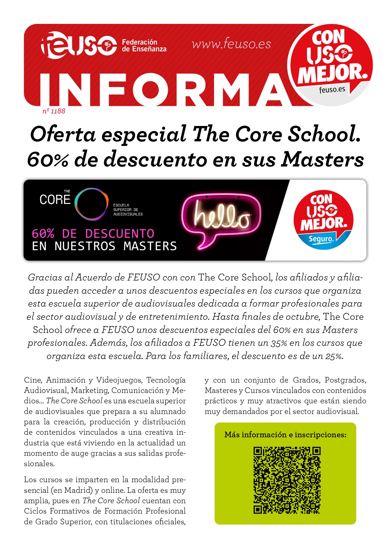 FEUSO informa