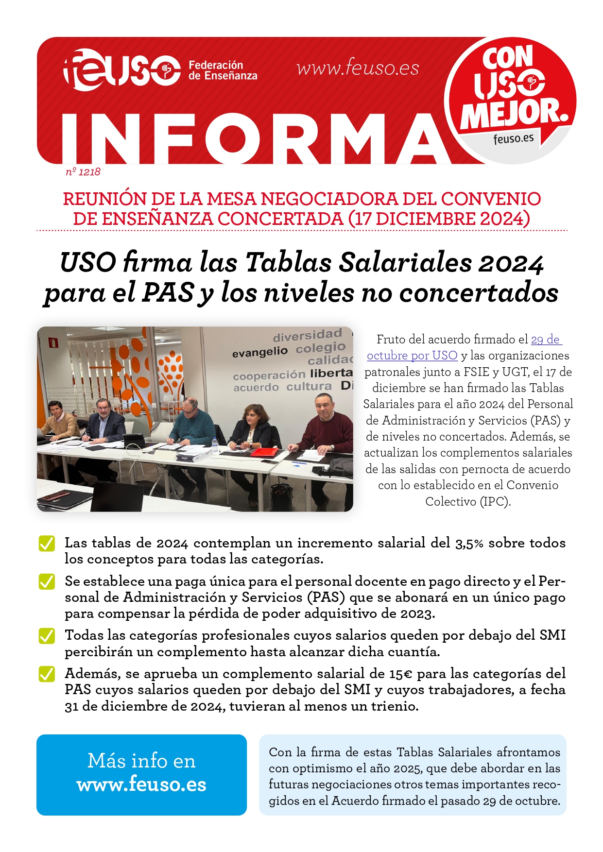 FEUSO informa