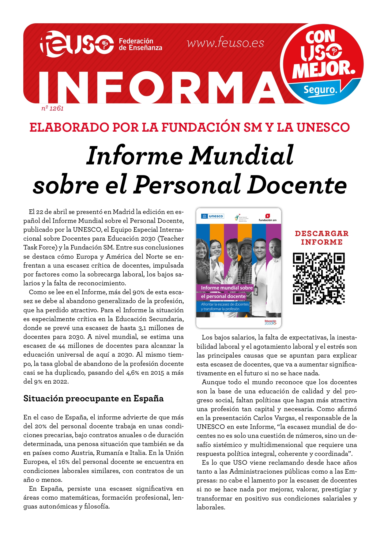 FEUSO informa