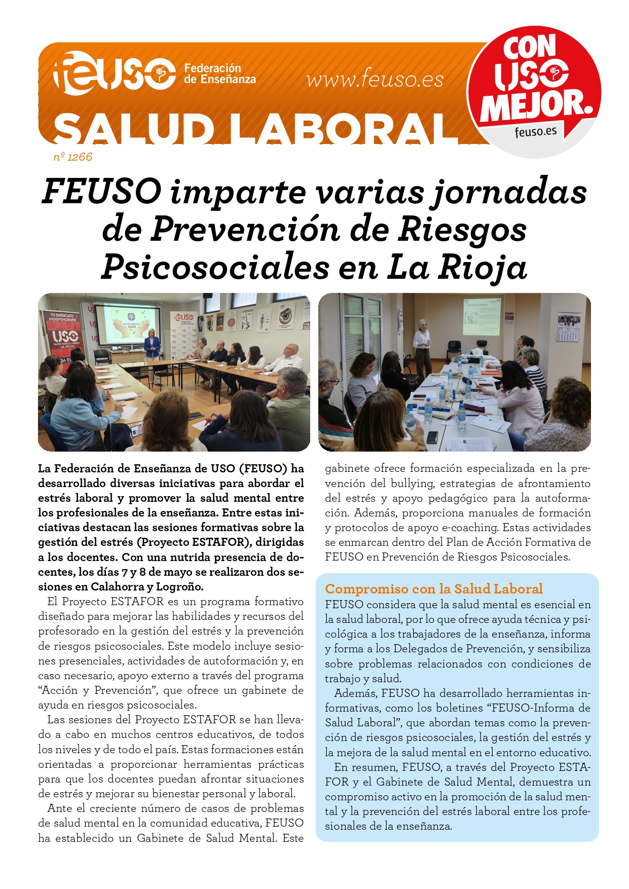 FEUSO informa