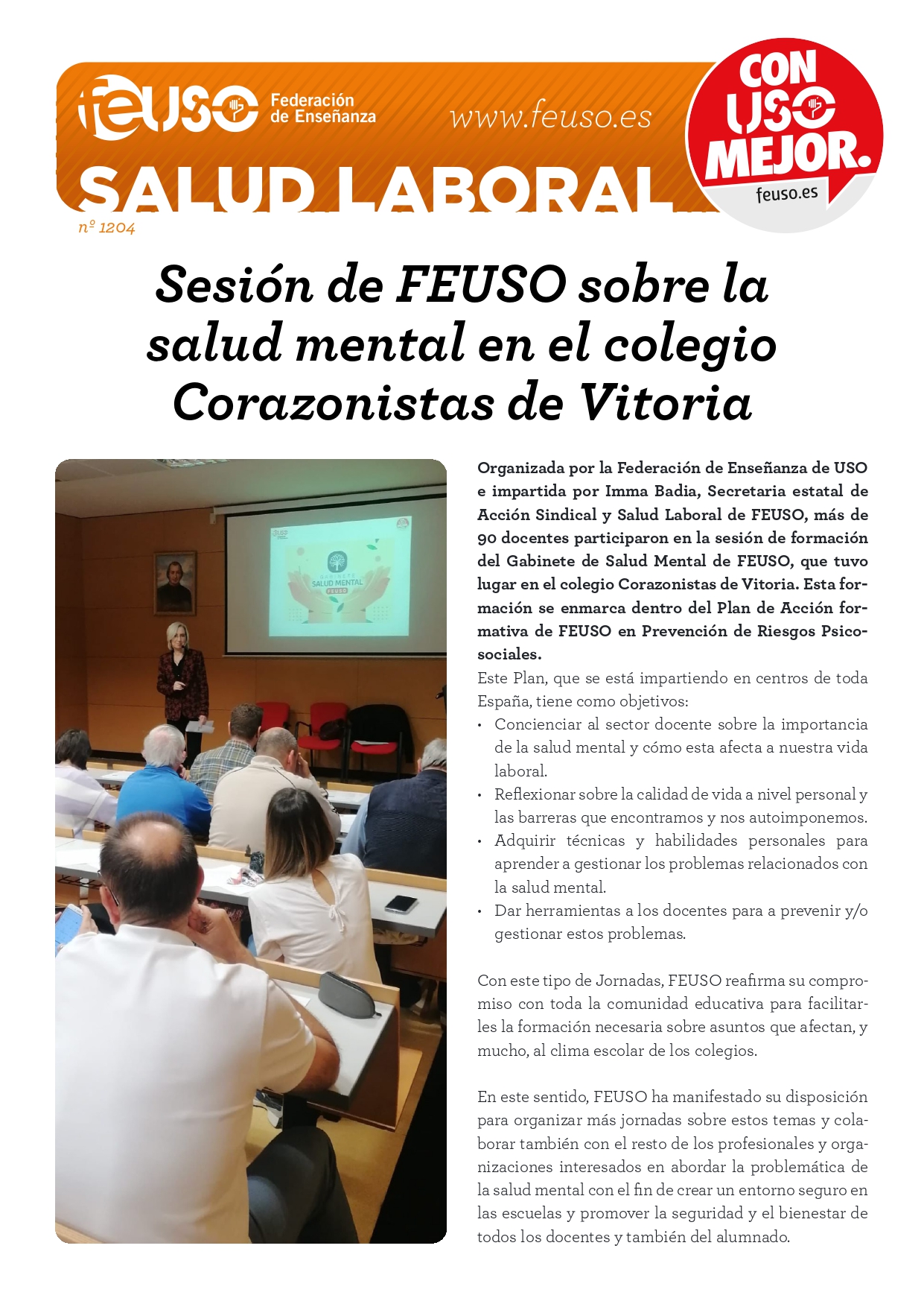 FEUSO informa